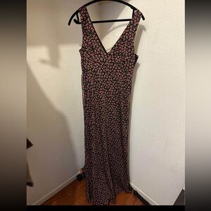 White fox womens maxi dress